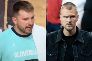 Aistros po mačo Rygoje – traumuotas L. Dončičius paleido tiradą, o K. Porzingiui teko atsiprašyti