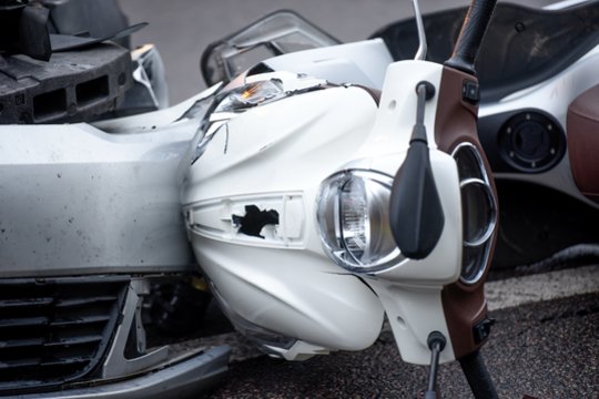 Avarijose Vilniuje nukentėjo du nepilnamečiai