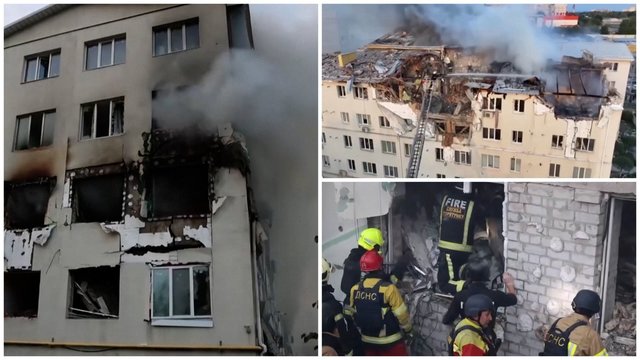 Kraupus rusų smūgis Charkive: tarp žuvusiųjų – vos pusantrų metukų mergaitė