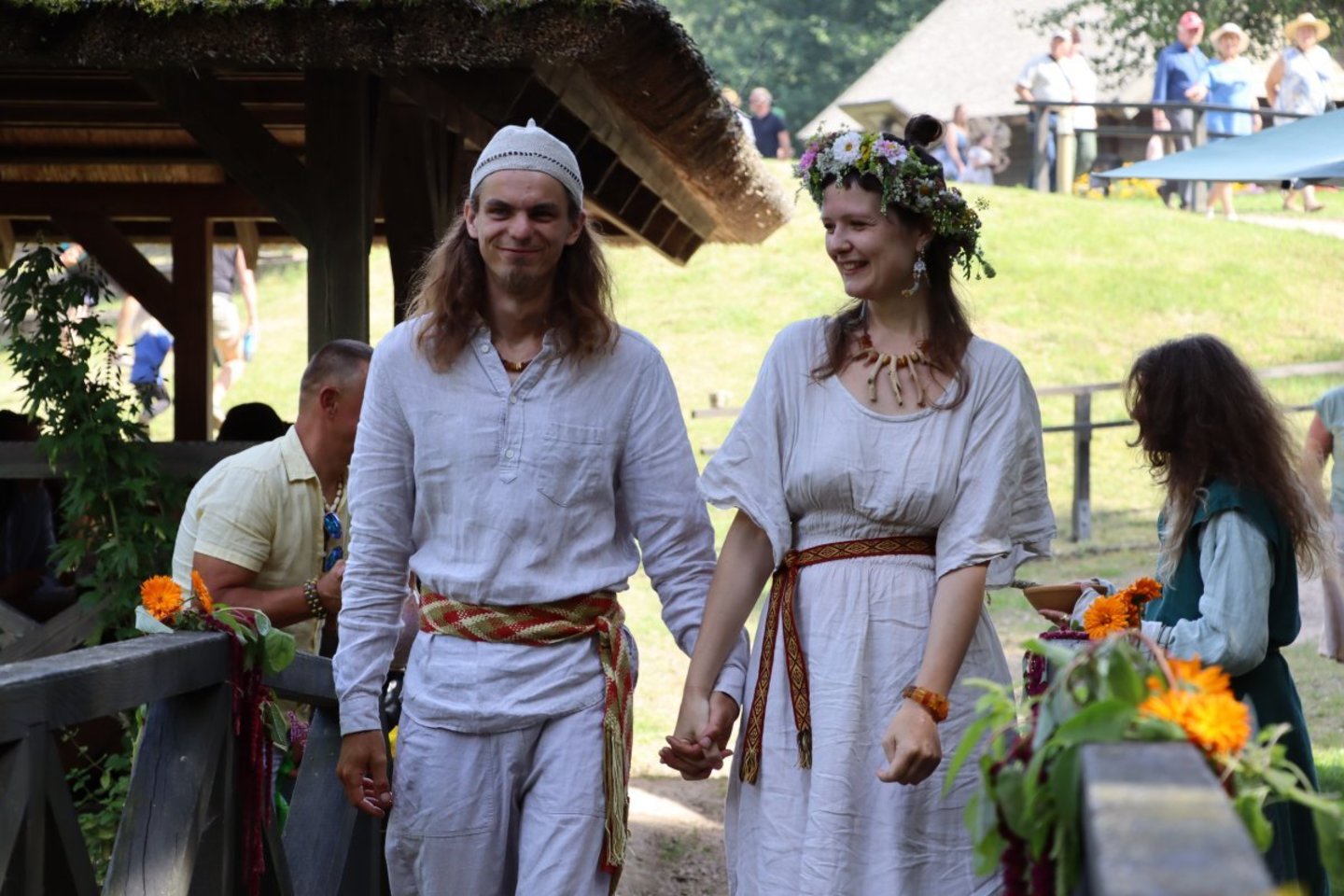 Ignalinos rajono Stripeikių kaime, Bitininkystės muziejaus erdvėse per Žolines kasmet vyksta tradicinė Medkopio pabaigos šventė