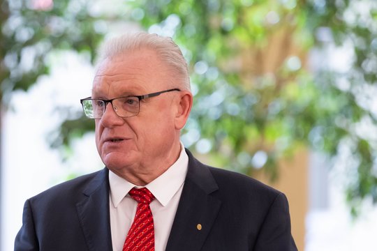 Seime tęsiantis remontui, A. Stončaitis tikina: neeilinei sesijai viskas bus paruošta