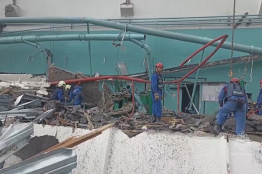 Sprogimas netoli Maskvos esančiojo parako gamykloje: daugiau nei 100 žmonių sužeista