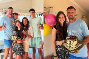 Kšištofo Lavrinovičiaus šeimoje – ypatinga šventė: „Tapau laimingiausias“