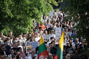 Vilniuje vyks masinis protestas prieš LSDP koaliciją su „aušriečiais“