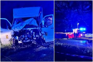 Siaubinga avarija Lenkijoje: nuo policijos sprukęs girtas sunkvežimio vairuotojas užmušė tris jaunuolius