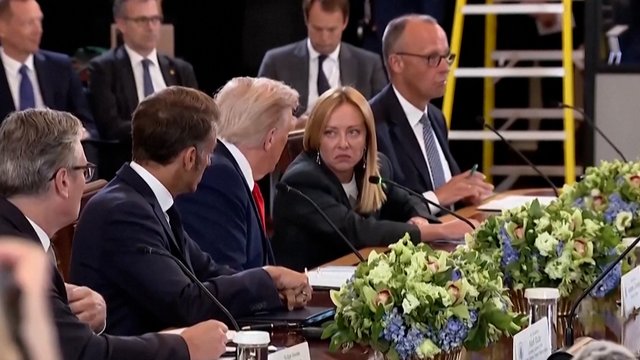 Iš G. Meloni lūpų – kandi replika: D. Trumpui pasakė, kas jai itin nepatinka