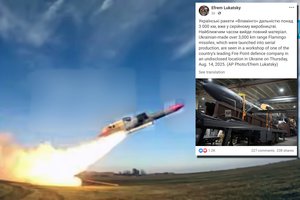 Geresnė už „Tomahawk“? Štai kas dabar žinoma apie ukrainiečių raketą „Flamingo“