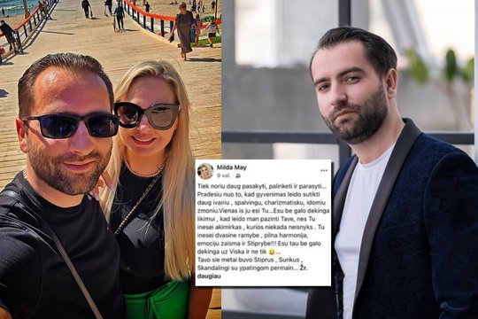 Gimtadienio proga sulaukęs sveikinimų iš Mildos May – Mantas Vygantas prisipažino: „Myliu tave“