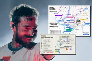 Prieš grandiozinį Post Malone koncertą Kaune – svarbi informacija gerbėjams