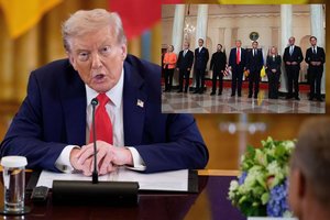 Paskelbus nuotrauką pašėlo dėl D. Trumpo ūgio: ar tikrai taip gali būti?