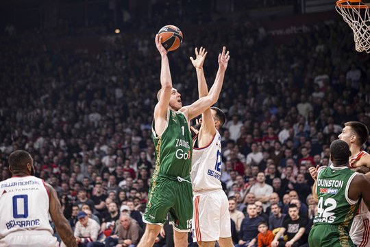 Serbijos rinktinė už darbą padėkojo buvusiam žalgiriečiui