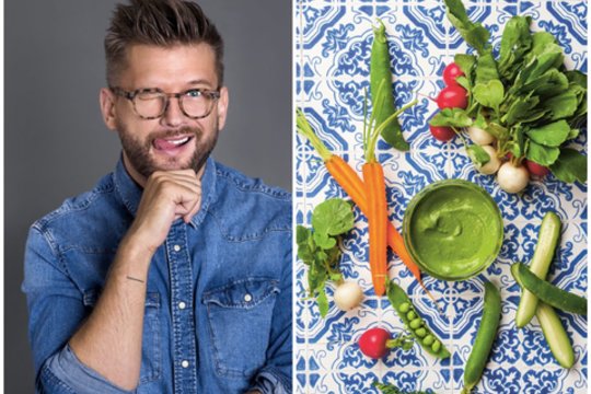 Iš šviežių daržovių A. Ivanauskas siūlo pasigaminti šį žaliąjį skanėstą