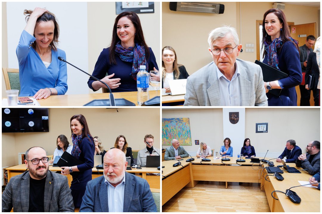  I. Ruginienės susitikimas su liberalais.<br> Lrytas koliažas