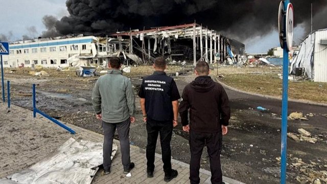 Rusija smogė JAV įmonei Ukrainoje: aukų išvengti nepavyko