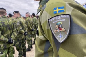 NATO kuria logistikos bazę Švedijoje