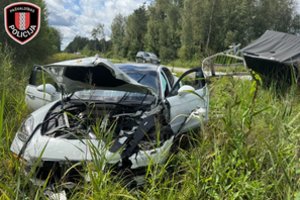 Vairuotojo išradingumas: sudaužęs „Porsche“ pabėgo vaikus palikęs automobilyje