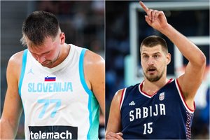 Nepadoru: serbų žvaigždynas iš L. Dončičiaus ir Slovėnijos paliko šlapią vietą