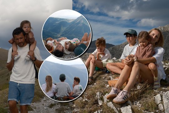 Sauliaus Lipčiaus šeima leidosi į nepamirštamą nuotykį: prasitarė, ką reiškia keliauti su trimis vaikais