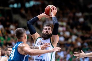 Lietuvos rinktinės baigiamasis kontrolinis mūšis – prieš žemaūgę ir dar nė karto Europos čempionate nelaimėjusią Islandijos rinktinę