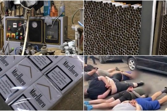 Kaune demaskavus pogrindinį cigarečių fabriką – iš arčiau parodė, kaip viskas veikė