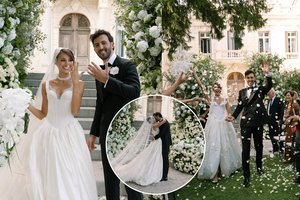 Prancūzijoje D. Kazėnaitė iškėlė įspūdingą vestuvių šventę: paviešino žadą atimančias akimirkas