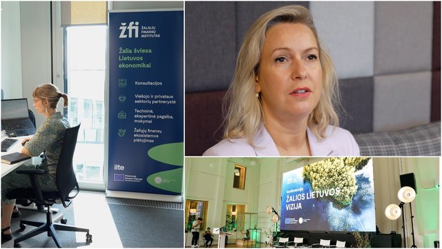 Atsakė, kaip bankai prisideda prie žaliosios pertvarkos: „Tai pirmasis toks sektorius“
