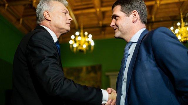 G. Nausėdos lūžio dėl „Nemuno aušros“ I. Šimonytė nemato: jam tai naudinga