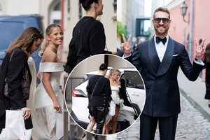 Susituokė G. Glemžaitė ir M. Stonkus: šventėje – pramogų pasaulio grietinėlė