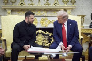 D. Trumpo bandymai sustabdyti karą Ukrainoje – aklavietėje: pateikė 4 priežastis