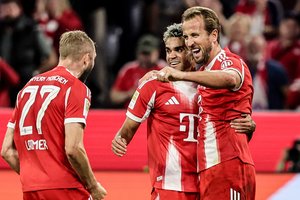 Vokietijos čempionato starte „Bayern“ savo varžovus auklėjo 6 įvarčiais