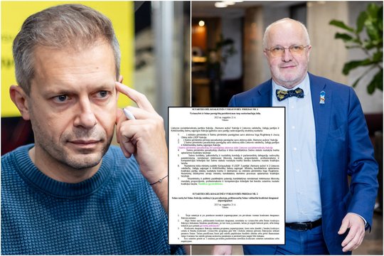 Komunikacijos katastrofa: J. Oleko pasidalintas koalicinės sutarties projektas atsidūrė A. Tapino rankose