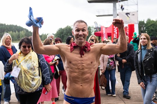 Šeštadienį zarasiečiai mėgavosi įspūdingu sporto šou: „Tai įspūdingiausias reginys, kokį teko matyti“