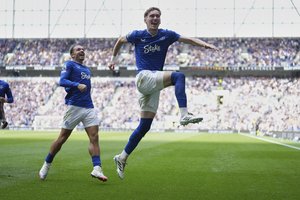 „Everton“ debiutą naujajame stadione pašventino užtikrinta pergale