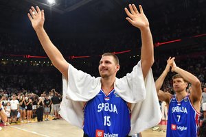 Serbų legenda saviškiams jau matuoja auksą: „Nematau verto varžovo“