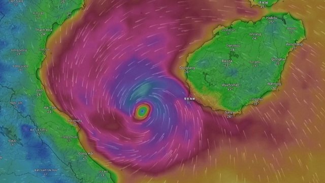 Vietnamas ruošiasi vienam didžiausių taifūnų: pradėta masinė evakuacija