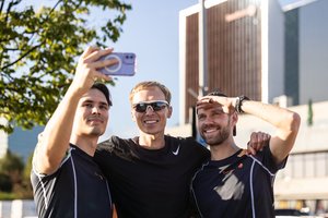 Bėgimo šventėje – narių gausa išsiskirsianti komanda: atsakė, kas paskatino dalyvauti