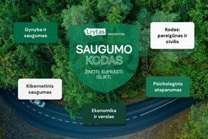Lietuvoje vyks didžiausia saugumo konferencija „Saugumo kodas“: aktualiausios temos, mokymai ir ekspertai vienoje vietoje