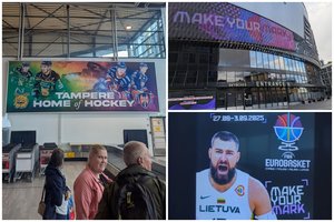 Signalas iš Tamperės – kaip pasitinka ir kodėl suomišką pirtį teks kurti Lietuvos sirgaliams