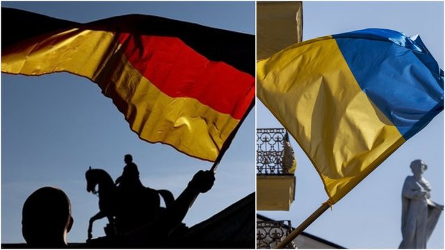 Vokietija ir toliau žada stipriai remti Ukrainą: vicekancleris paskelbė sumą