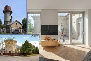 Vandens bokštas, kurio niekam nereikėjo: vilniečio advokato šeima pavertė jį įspūdingais namais