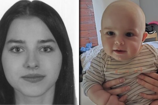Lenkijoje pradingo nepilnametė su savo 5 mėnesių kūdikiu: meldžia pagalbos, padėtis pavojinga