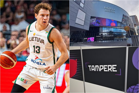 Rinktinė žengs ir rekordo pėdsakais: modernioje Tamperės šventovėje – ypatingas ryšys su Lietuva