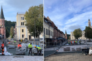 Kaunietis negalėjo patikėti savo akimis – miesto širdyje ardomas tik paklotas grindinys