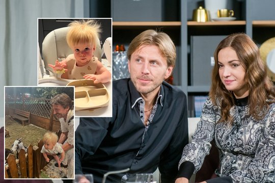 M. Drobiazko ir P. Vanago dukra auga kaip ant mielių: paviešino akimirkas drauge