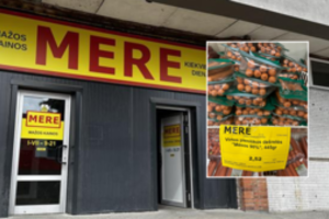 „Mere“ lentynos – pilnos lietuviškų produktų, bet verslai kalti nesijaučia: „Pirkėjai patys renkasi, kur pirkti“