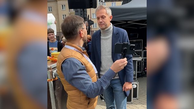 Užfiksuota A. Kandroto-Celofano ir A. Tapino akistata: ragino visus mokytis