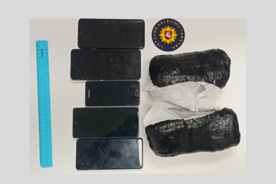 Marijampolės kalėjime aptikti draudžiami paketai