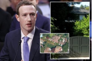 M. Zuckerbergas savo kaimynus pavertė įkaitais: ramus rajonas virto milijardieriaus tvirtove