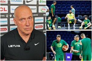 Po pirmosios treniruotės – aiškus R. Kurtinaičio signalas: atsakė, ko nenori