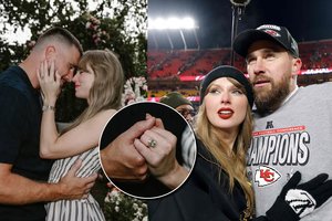 Susižadėjo popmuzikos žvaigždė Taylor Swift ir Travisas Kelce'as